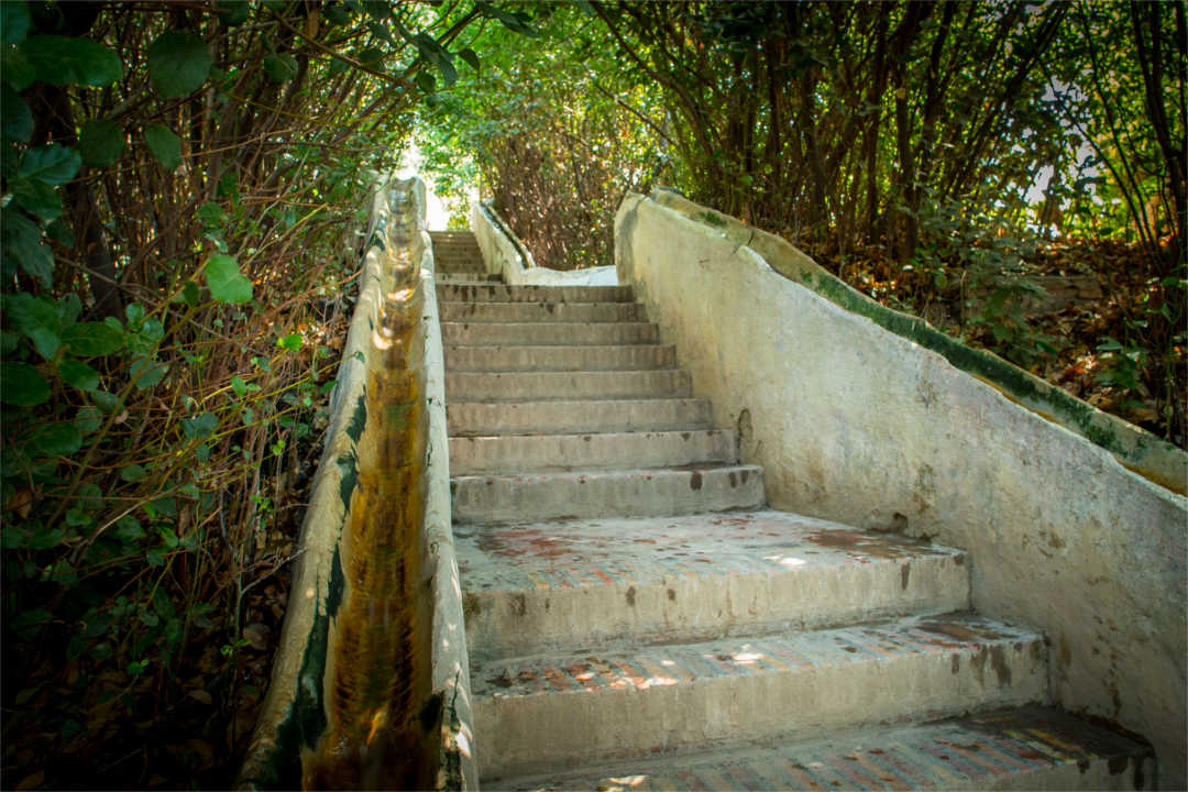 The water stairway