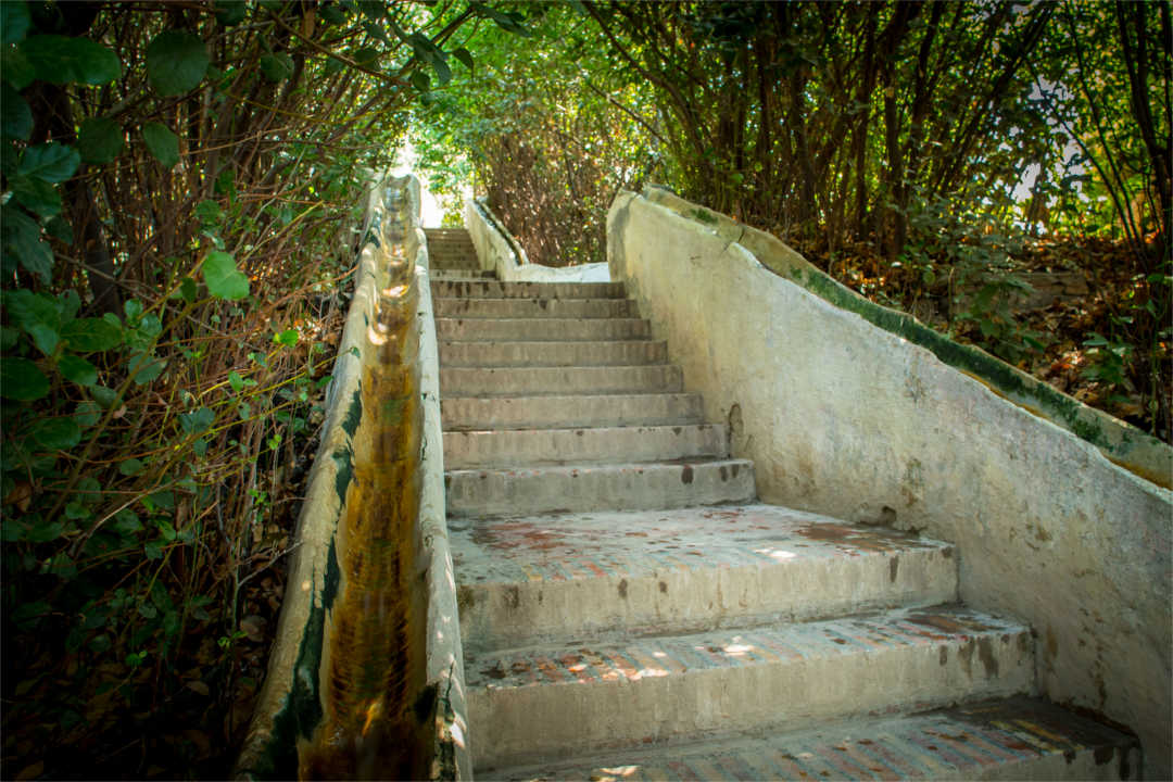 Escalera del agua