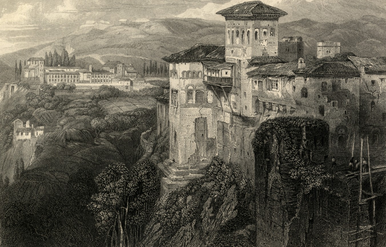 Foto antigua de La Alhambra