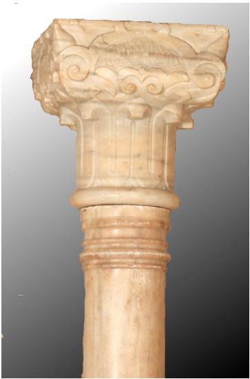 The Nasrid column from the Alcaicería