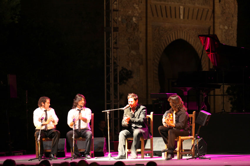 El mundo del flamenco homenajea a Manolo Caracol en la Alhambra