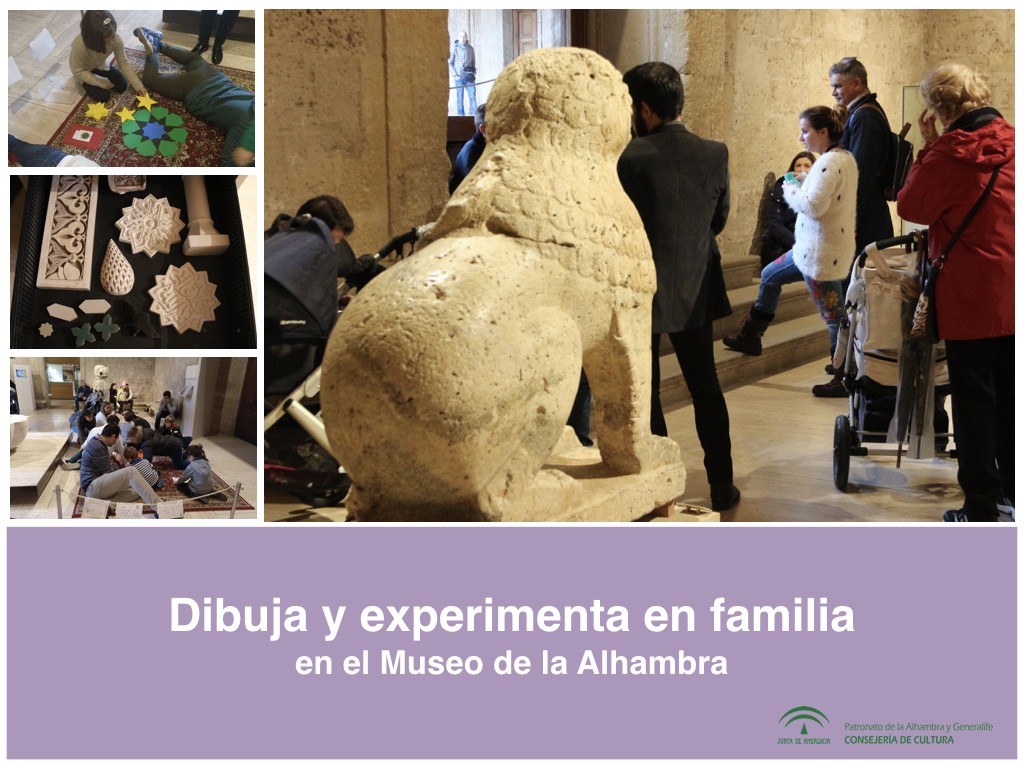 Dibuja y experimenta en familia en el Museo de la Alhambra
