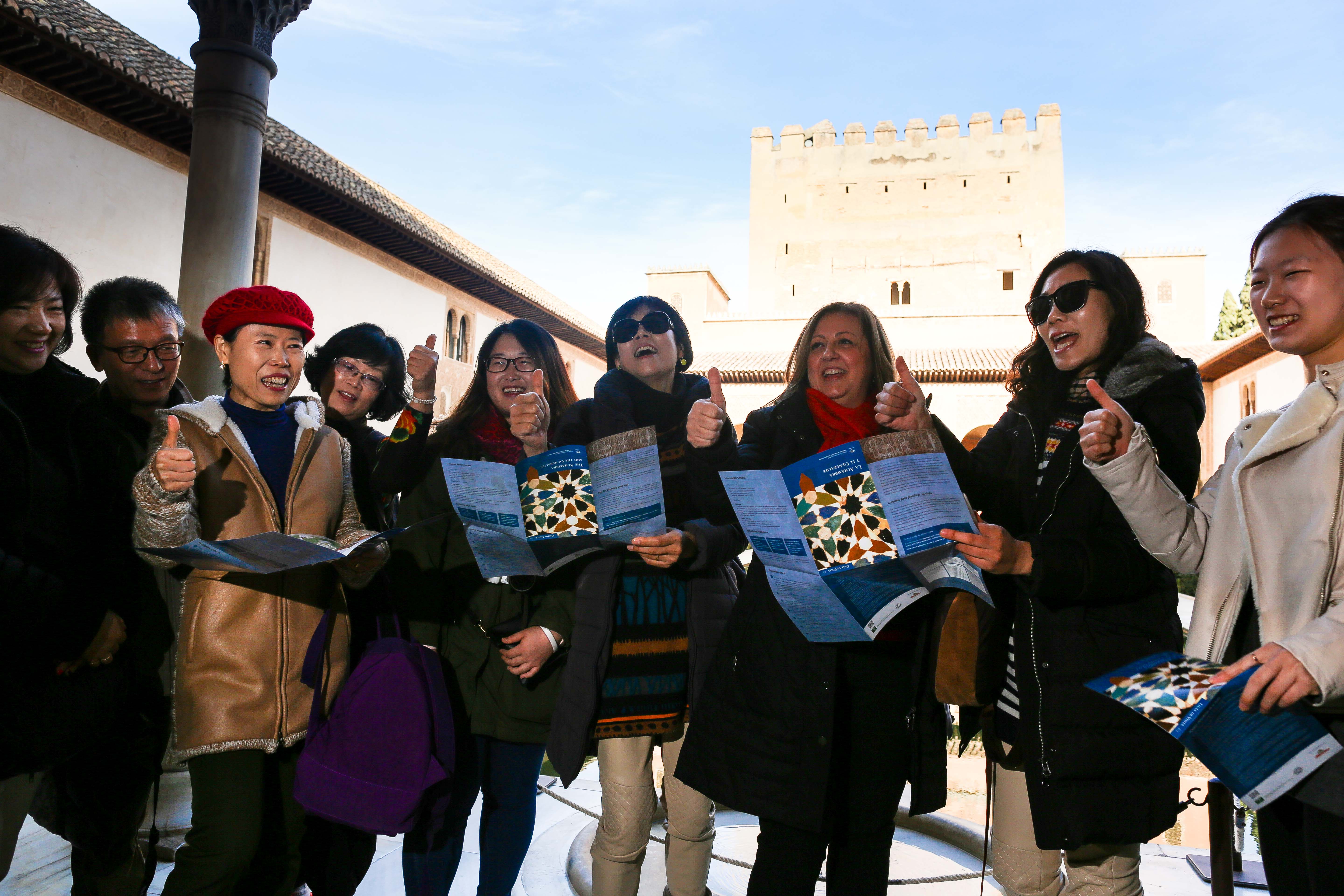 The Alhambra receives a record number of visitors in 2014 making it the best year for tourim in its history