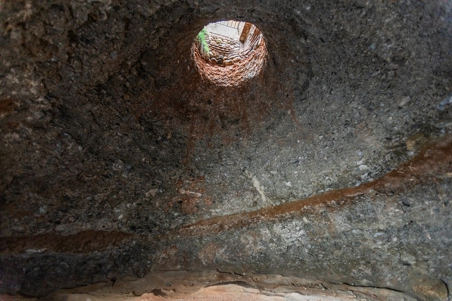 Interior de la Mazamorra en la la Alcazaba. Fotografía: Lucía Rivas