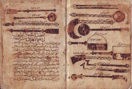 Instrumental quirúrgico ideado por Abulcasis. Imagen procedente del Institute of Manuscripts of Azerbaijan National Academy of Sciences (Banco de Fotos de la UNESCO)